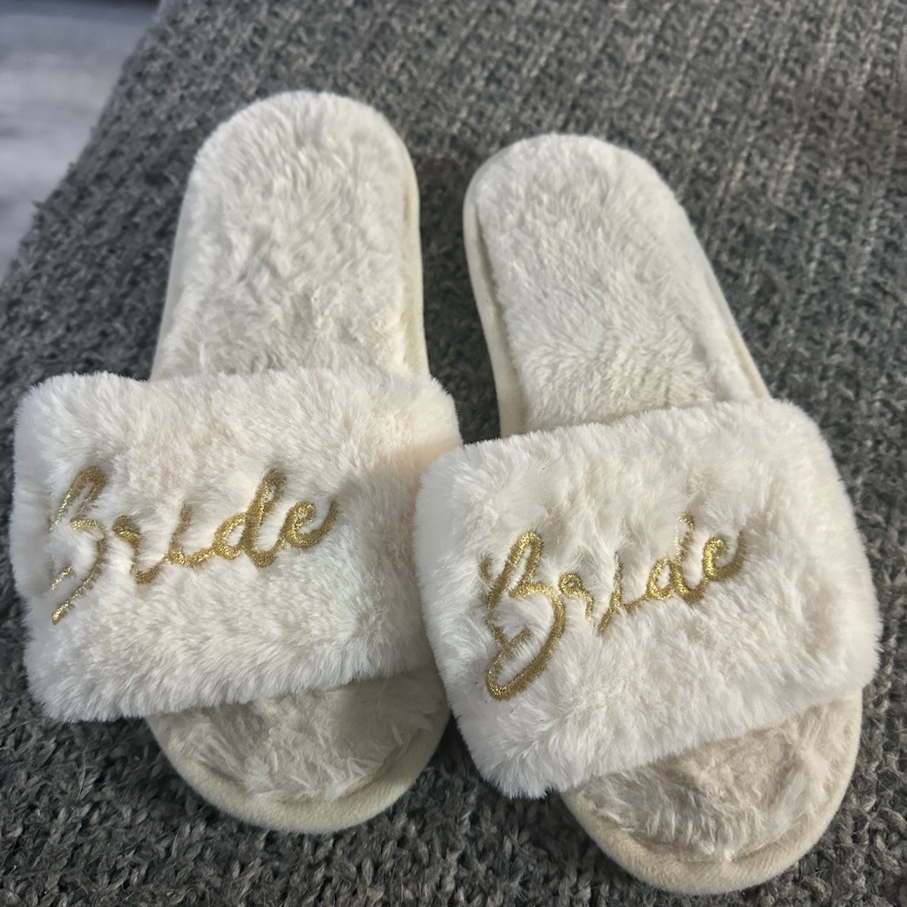 Bride slippers